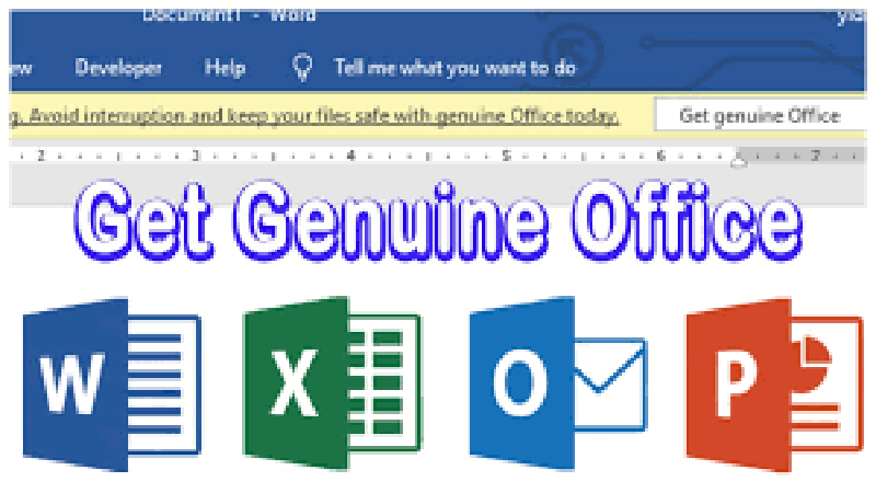 Cách khắc phục lỗi Get Genuine Office khi Sử Dụng MS Office thành công 100%. 