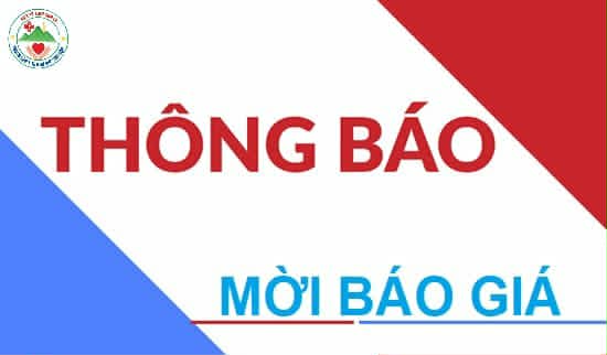 Thông báo mời báo giá